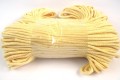 Sznurek bawełniany 5mm - Żółty bananowy