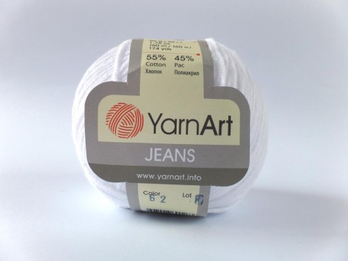 Jeans - Super biały - 62