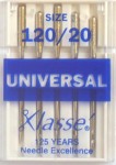Igły maszynowe Klasse - uniwersalne - rozmiar 120 - 5szt