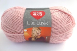 Lisa Lurex - 006 - Róż jasny z opalizującą nicią