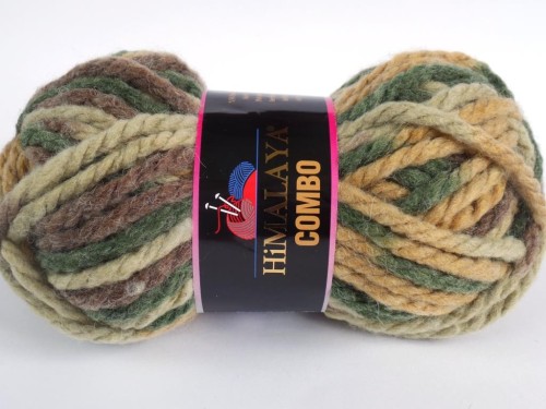 Combo - 52725 - Melanż brąz-zieleń-beż