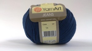 Jeans - Granatowy - 54