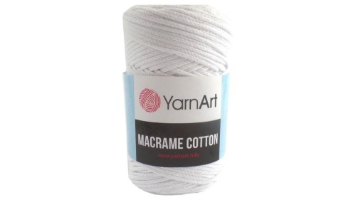 Macrame Cotton - 751 - Biały
