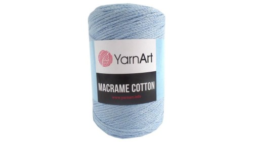 Macrame Cotton - 760 - NIebieski jasny