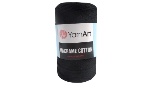 Macrame Cotton - 750 - Czarny