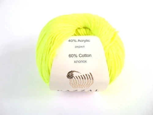 Baby Cotton - 3462 - Żółty neonowy