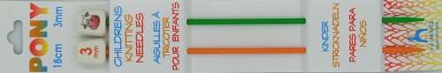 Druty proste dla dzieci 3mm