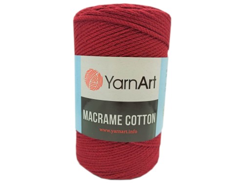 Macrame Cotton - 781 - Bordowy