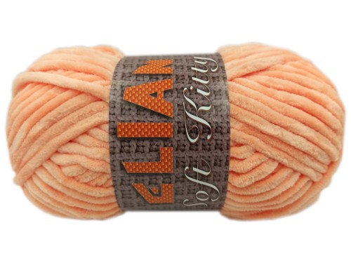 Włóczka Soft Kitty - 97430 - Pomarańczowy