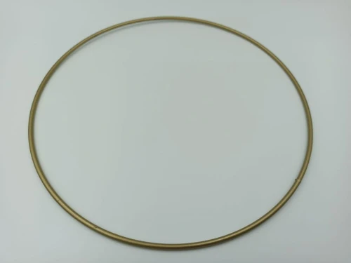 Obręcz metalowa - 20cm - Złoty