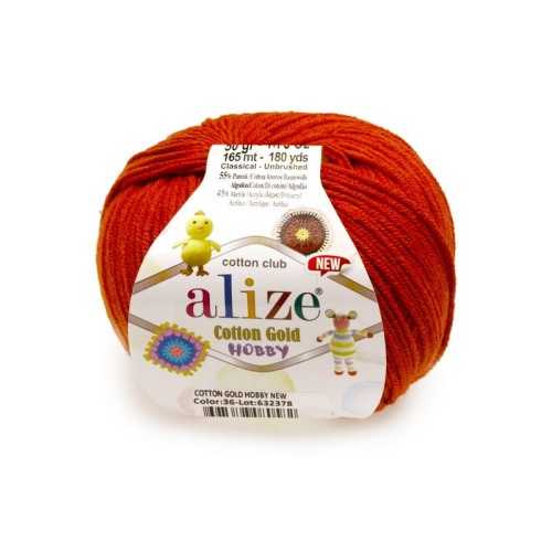 Cotton Gold Hobby - 036 - Ceglany