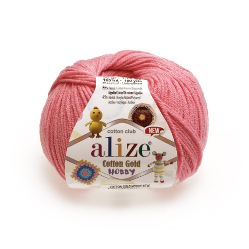 Cotton Gold Hobby - 033 - Różowy