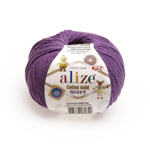 Cotton Gold Hobby - 044 - Fiolet