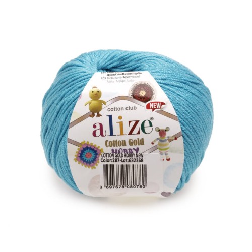 Cotton Gold Hobby - 287 - Turkus
