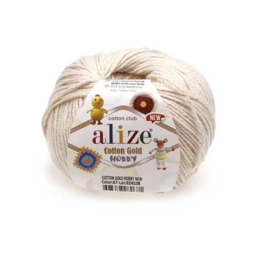 Cotton Gold Hobby - 067 - Beż jasny