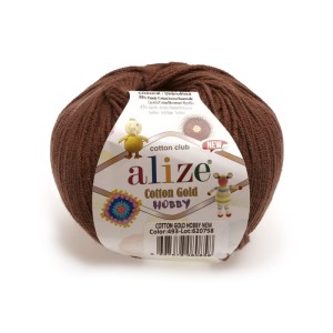 Cotton Gold Hobby - 493 - Brązowy