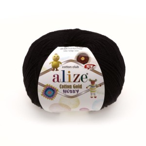 Cotton Gold Hobby - 060 - Czarny