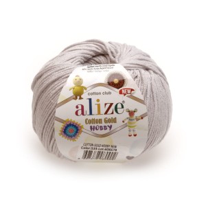 Cotton Gold Hobby - 533 - Szary jasny