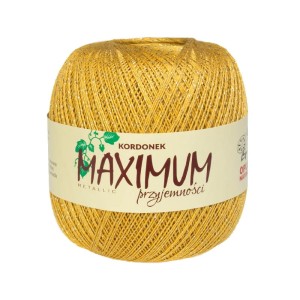 Maximum metalic - Złoty ze złotą nicią - 1726