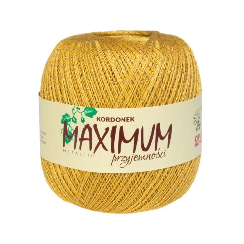 Maximum metalic - Złoty ze złotą nicią - 1726