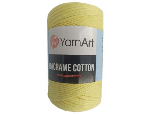Macrame Cotton - 754 - Żółty jasny