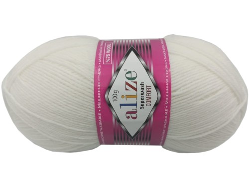 Superwash - 055 - Biały