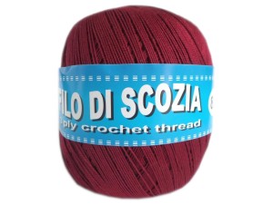 Filo di Scozia - 023 - Bordowy