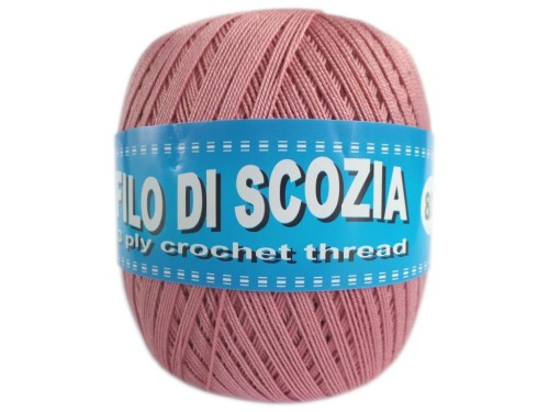 Filo di Scozia - 028 - Różowy ciemny