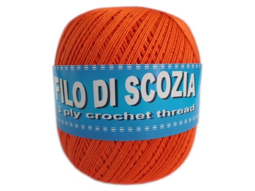 Filo di Scozia - 197 - Pomarańcz ciemny