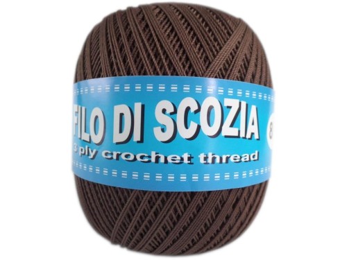 Filo di Scozia - 229 - Brązowy
