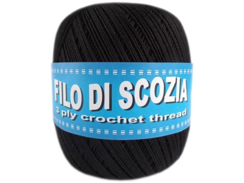 Filo di Scozia - 501 - Czarny