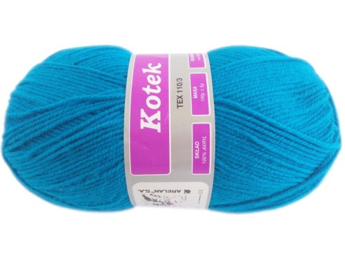 Kotek - Turkusowy - 16-2210