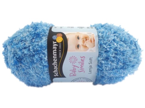 Lenja Soft - 00085 - Niebiesko-biały melanż