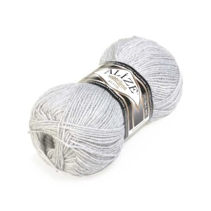 Superlana Klasik - 208 - Szary jasny (melanż)