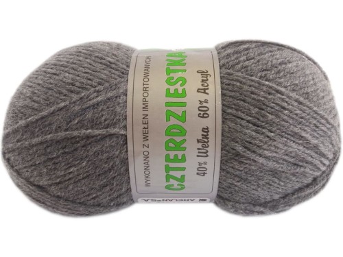 Czterdziestka - 8-1730 - Szary (melanż)
