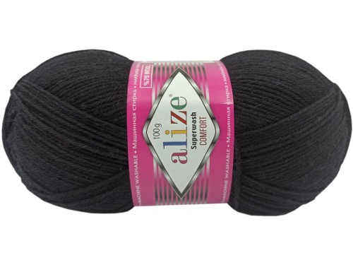 Superwash - 060 - Czarny