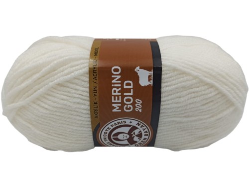 Merino Gold 200 - 100 - Biały