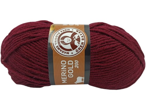 Merino Gold 200 - 035 - Bordowy