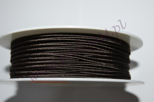 Sznurek sutaszowy - Brązowy