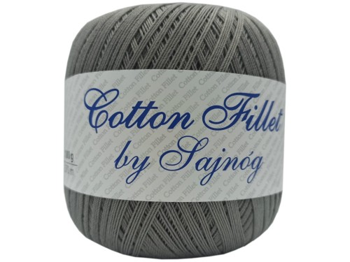 Cotton Fillet - 0091 - Szary
