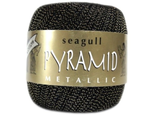 Maxi/Pyramid - Czarny ze złotem -2999