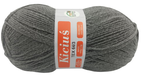 Kiciuś - 1002 - Szary (melanż)