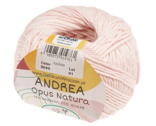 Andrea - 3049 - Różowy pudrowy