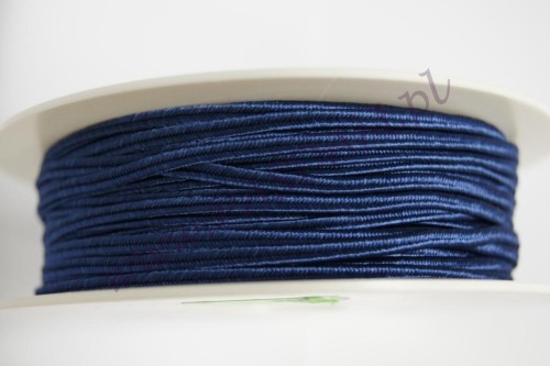 Sznurek sutaszowy - Granatowy