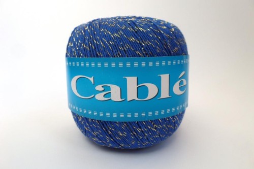 Cable 5 - Chabrowy ze złotem - 110G
