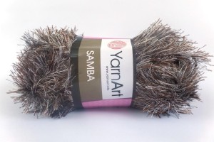 Samba - 0099 - Brązowo-biały