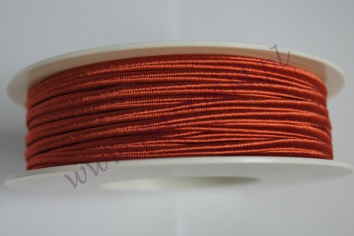 Sznurek sutaszowy - Rudy